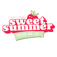 Strawberry Sweet Summer Sticker by Retro Hip Co.