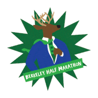 jumpingfencesforever bhm berkeley bhm2024 berkeleyhalfmarathon Sticker
