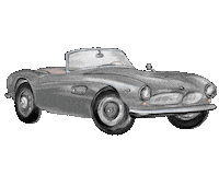 Auto Oldtimer Sticker by ViaLucia