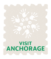 VisitAnchorage stamp stamps anchorage golden moments Sticker