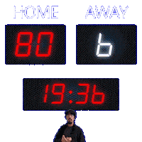 6 Away Sticker