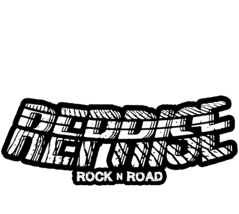 Logo Rock Sticker by Marcos Jimenez
