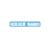 Ice Ice Baby Sticker by Ice Cream Nation