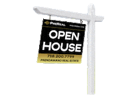 PreReal real estate open house open house sign prereal Sticker
