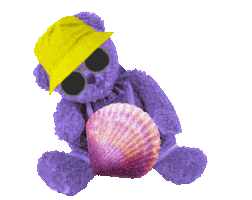 Teddy Bears Summer Sticker