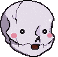 Surprised Blown Away Sticker