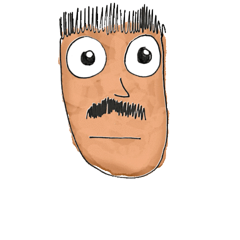 Fathers Day Deal With It Sticker by Todd Rocheford