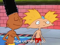 hey arnold nickelodeon GIF