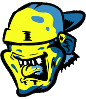 5ystemerror cartoon face hat graffiti Sticker