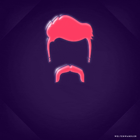 face hair GIF by Weltenwandler