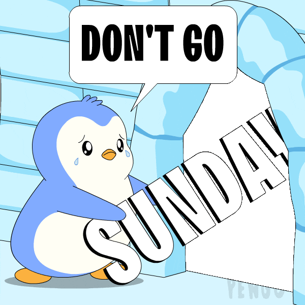 Work Day Weekend GIF by Pudgy Penguins