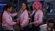 pink ladies halloween costume GIF by NBC