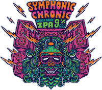 Illustration Rainbow Sticker by Deschutes Brewery