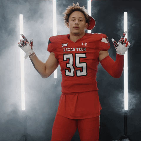 College Football Sport GIF by Texas Tech Football