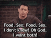 I Want Both Matt Leblanc GIF