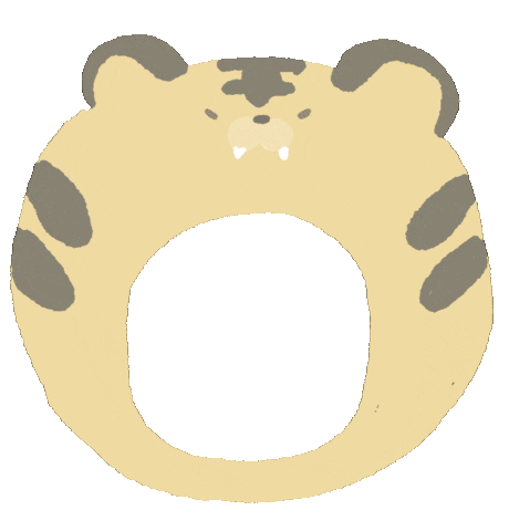 Tiger ドラ Sticker
