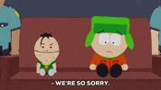 kyle broflovski police GIF by South Park 