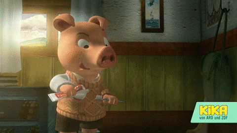 pig accident GIF by KiKA