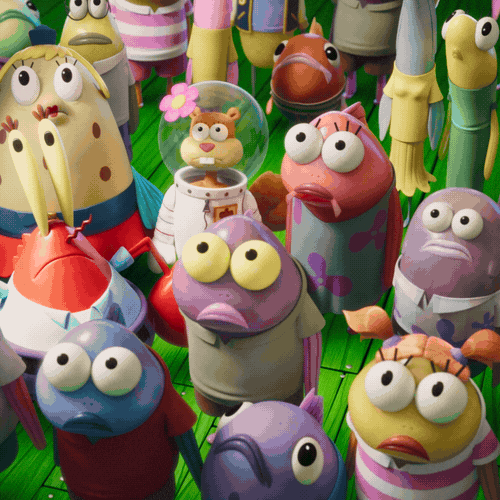 Running Away Spongebob Squarepants GIF by The SpongeBob Movie: Sponge On The Run