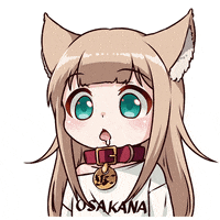 40hara anime cat illustration kawaii GIF