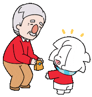 Surprise Love Sticker by Ai and Aiko