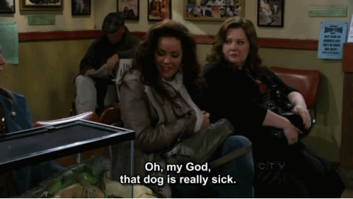 mike and molly victoria GIF