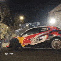 Drifting Toyota Yaris GIF by FIA World Rally Championship