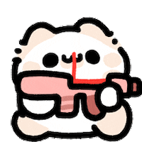 Cat Sticker by MYAOWL