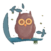 Night Owl Sticker