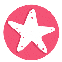 Starfish Travelblog Sticker by Moms-Blog.DE