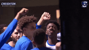 creighton bluejays tunnel GIF by Creighton University Athletics
