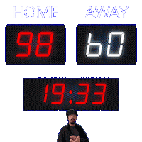 60 Away Sticker