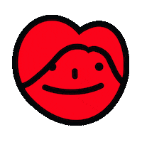 Heart Hello Sticker