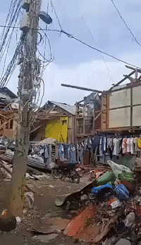 Deadly Typhoon Rai Leaves Trail of Destruction in Surigao City