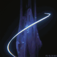 ribbon glow GIF by Pi-Slices