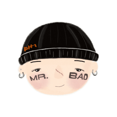 Mr Bad Ph1 Sticker