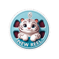 Reel Sticker by NouveauInternationalSchool