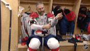 Excited Alex Ovechkin GIF by NHL