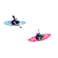 Kayak Kayaking Sticker by WestVirginiaU