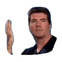 simon cowell Sticker