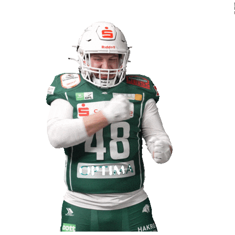 Football Screaming Sticker by Schwäbisch Hall Unicorns