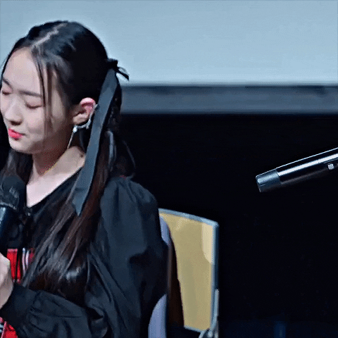 K Pop Frown GIF