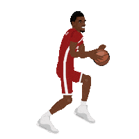 Slam Dunk Basketball Sticker by SportsManias