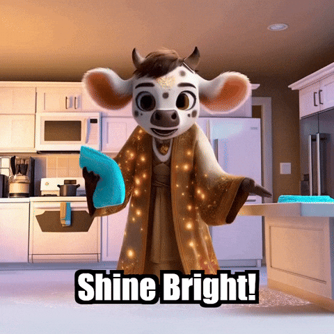 Cleaning Shine Bright GIF by Moosiahzen