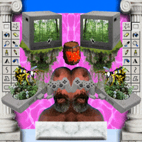 Digital Collage Art GIF by Database數據