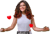 Heart Love Sticker by Salon Line