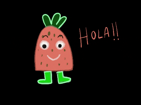irenedelacalle giphygifmaker hello hi hola GIF
