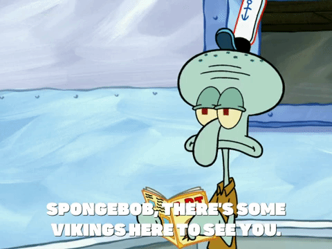 season 6 dear vikings GIF by SpongeBob SquarePants