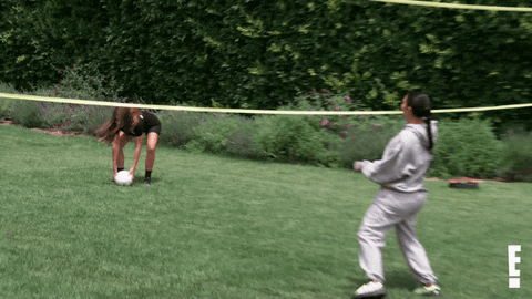 Kim Kardashian Volleyball GIF by E!