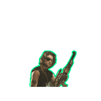 Kurt Russell Snake Sticker